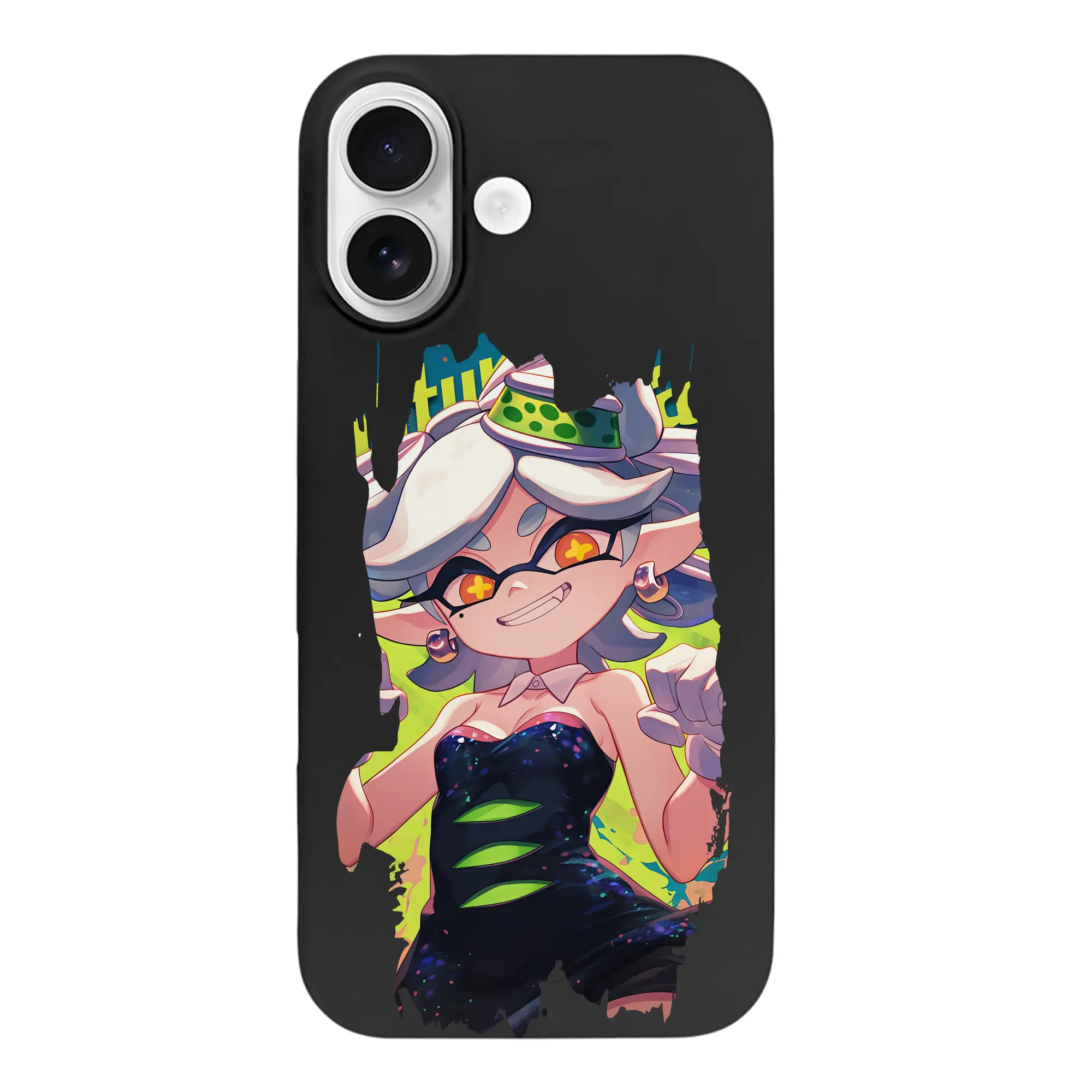 スプラトゥーン グッズ,シオカラーズ ホタル - iPhone 17 シリーズ シリコンケース 薄型 耐衝撃 指紋防止 ソフトタッチカバー 精密フィット 傷防止 保護ケース iPhone 17/17 Air/17 Pro/17 Pro Max 対応